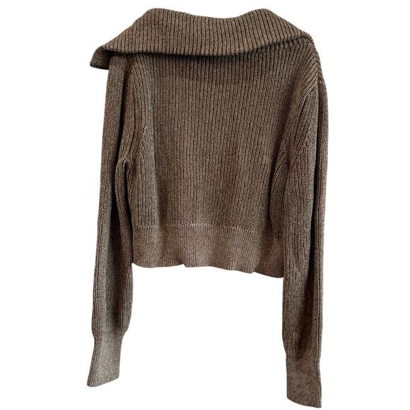 Varley Mentone Half Zip Dark Olive Speckle - Picture 6 of 11